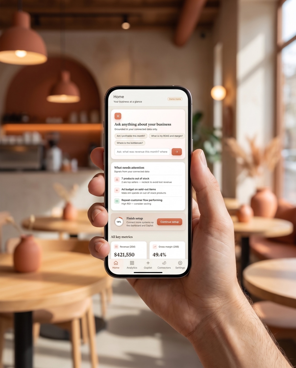 All in as a mobile app